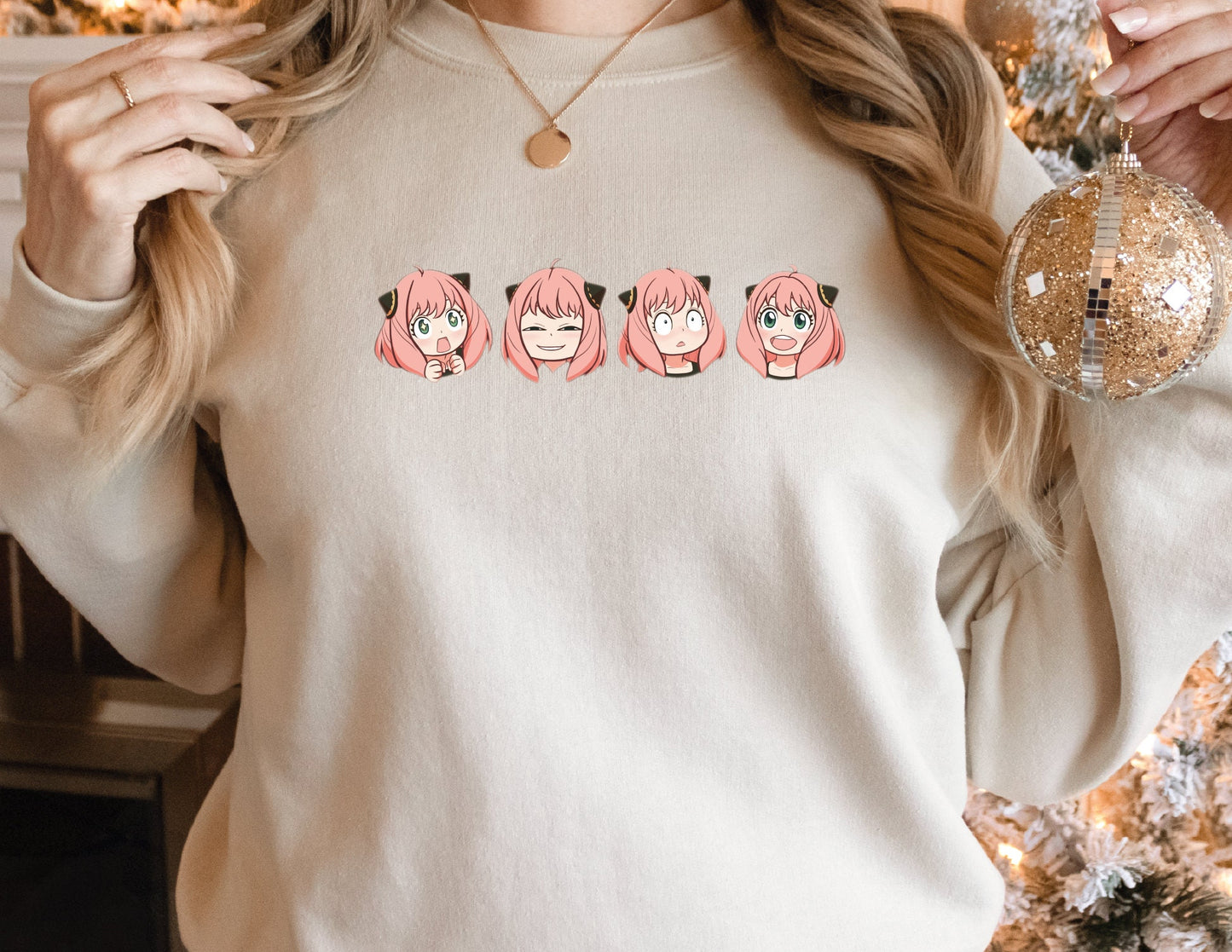 Anime Sweatshirt, Family Gift, Anime Lover Sweatshirt, Hoodie gift for her, Gift for Him