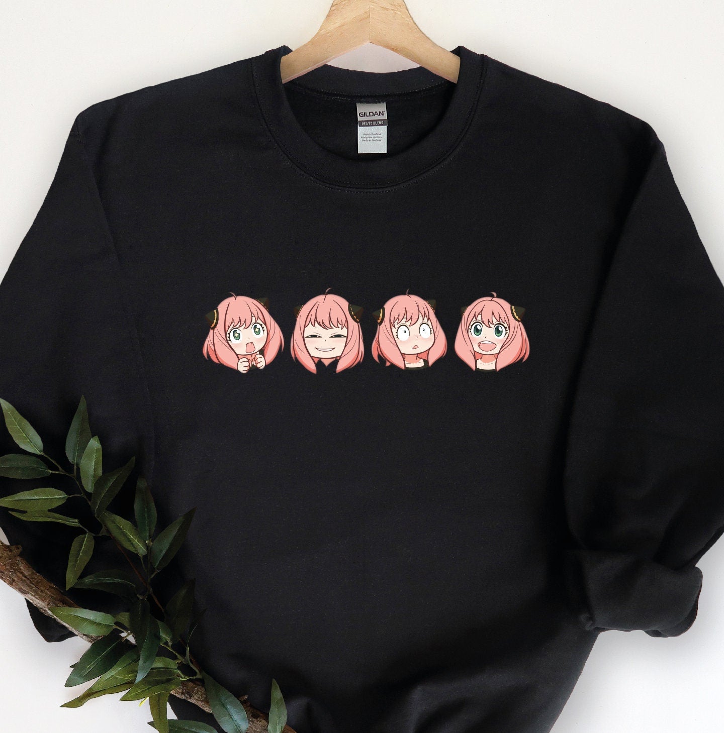Anime Sweatshirt, Family Gift, Anime Lover Sweatshirt, Hoodie gift for her, Gift for Him