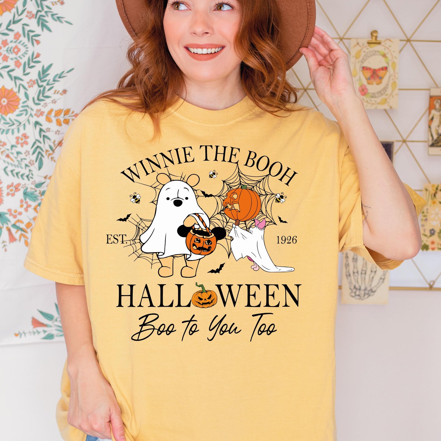 Boo to You Winnie the Pooh Shirt, Piglet Pooh Shirt, Fall Season Shirt, Halloween Disney Shirt