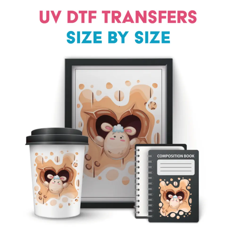 UV DTF Transfers (Build Your Gang Sheet)