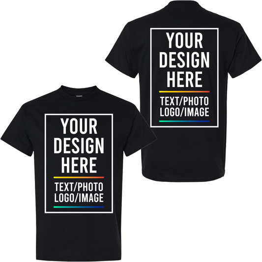 Custom Logo Gildan 5000 Heavy Cotton T-Shirt