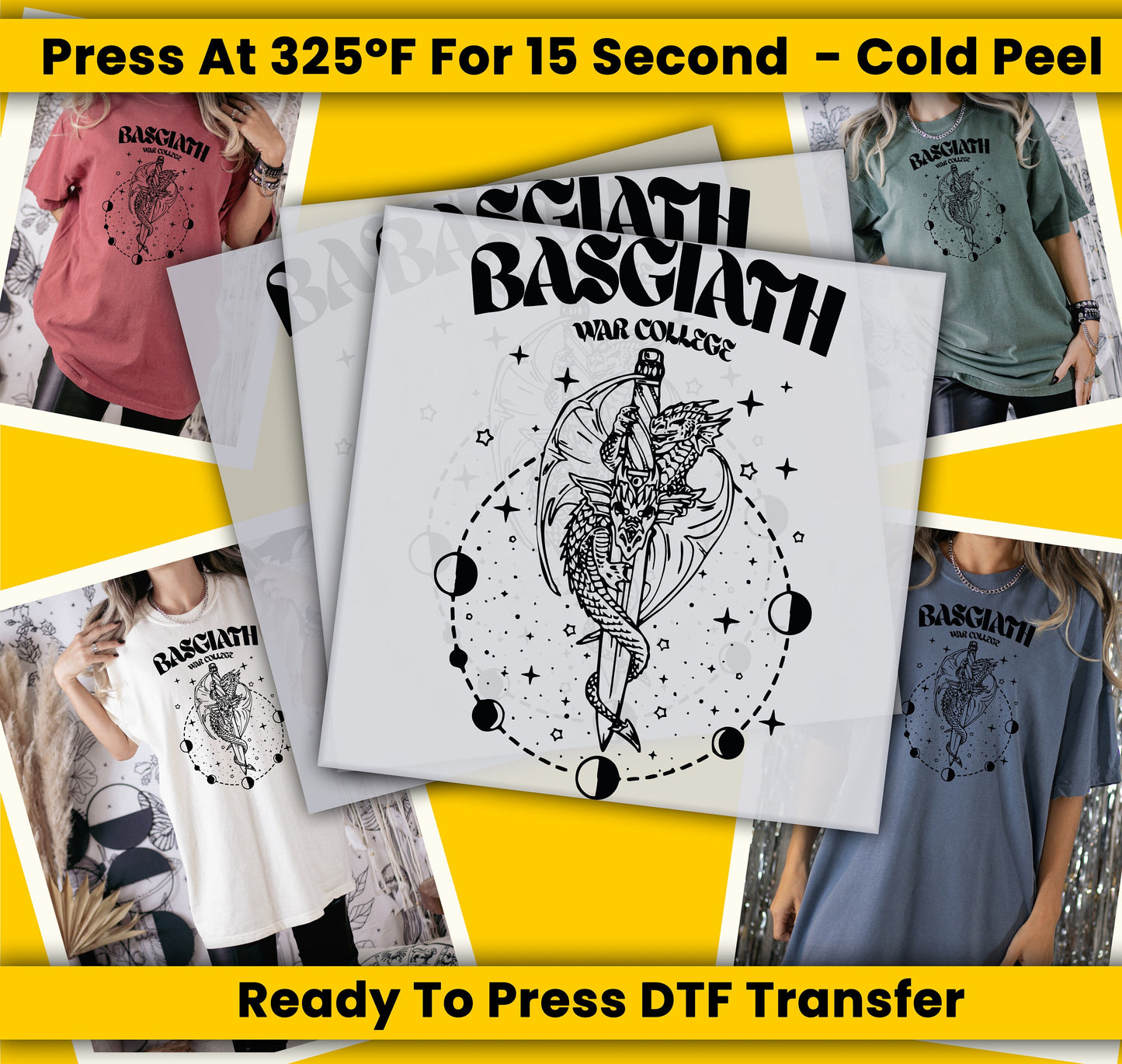 a collage of t - shirts with different designs