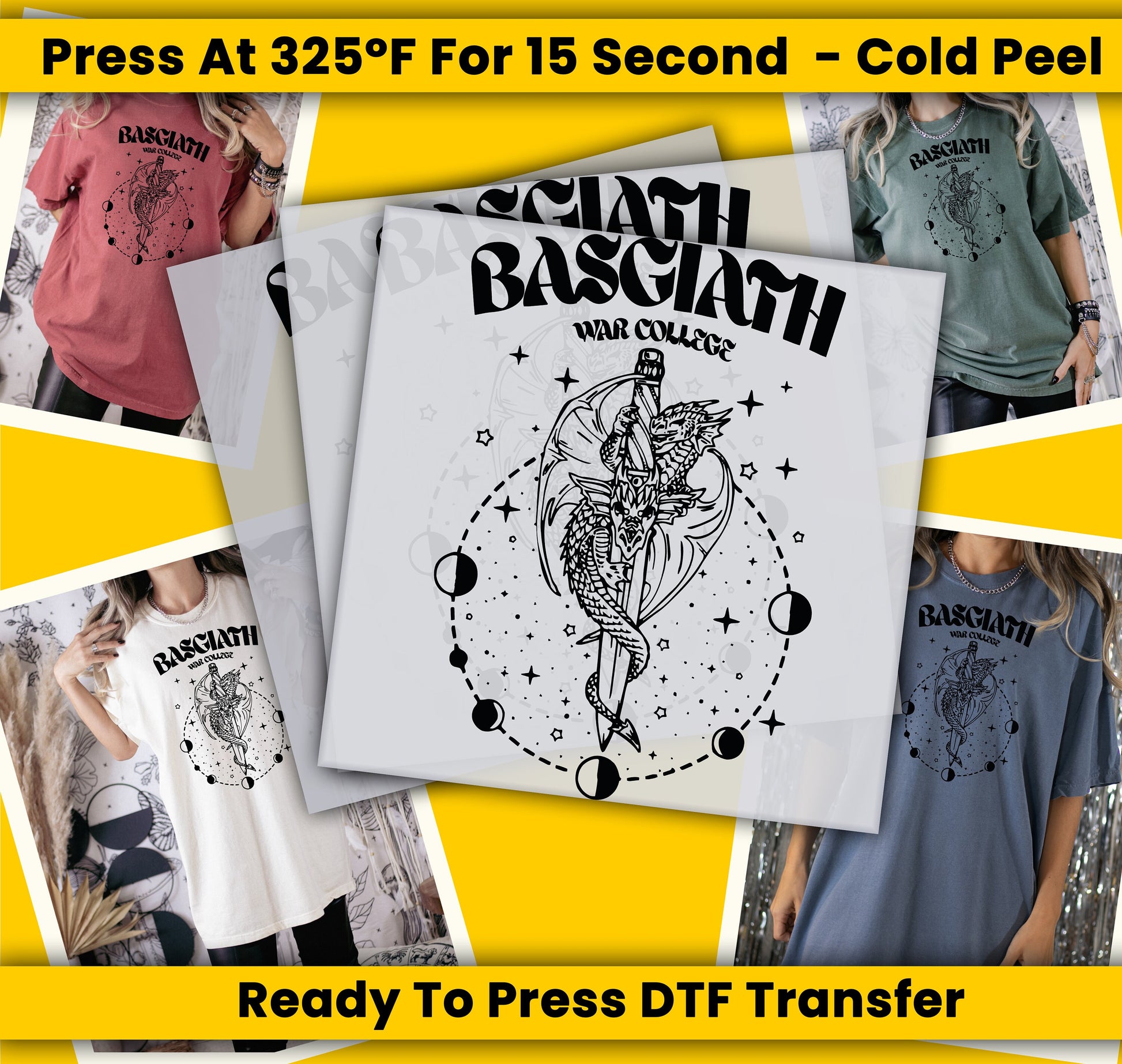 a collage of t - shirts with different designs