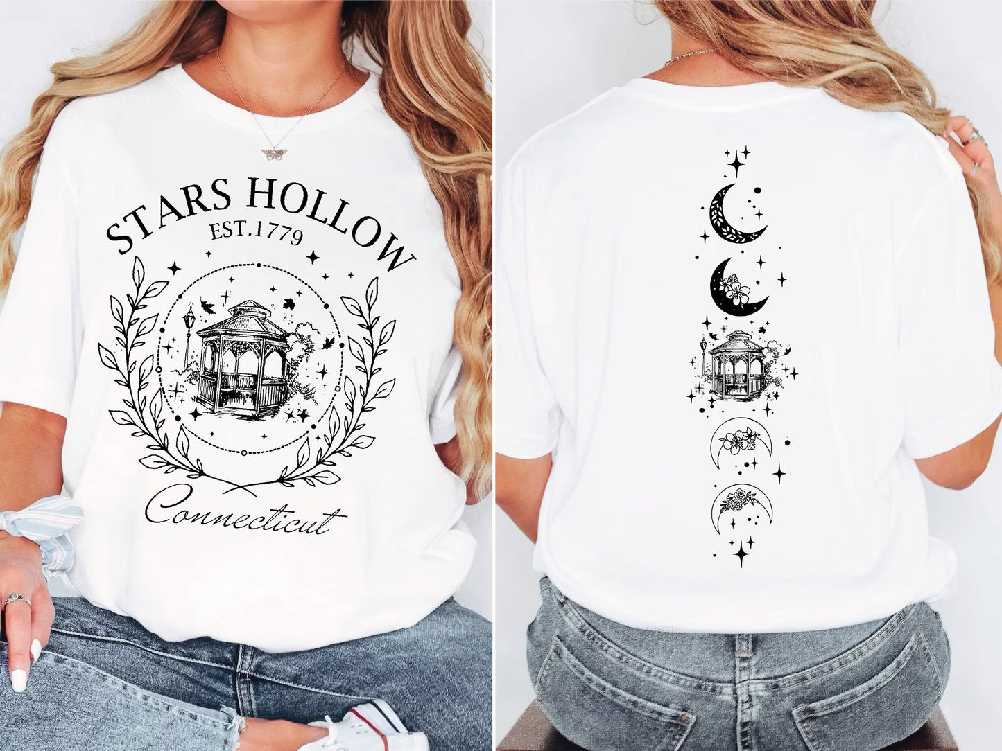 Stars Hallow Lukes Sweatshirt Shirt Hoodies Adult