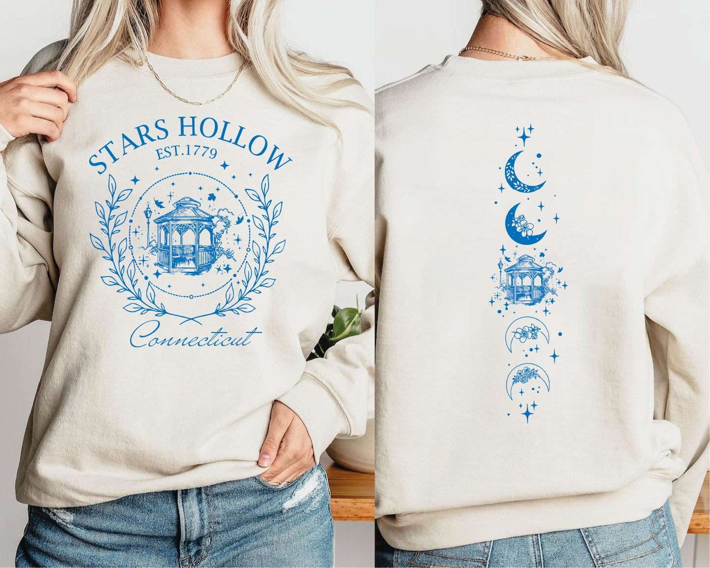 Stars Hallow Lukes Sweatshirt Shirt Hoodies Adult