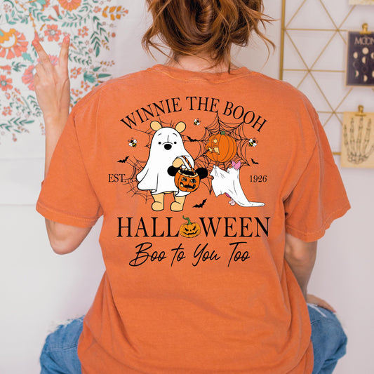 Boo to You Winnie the Pooh Shirt, Piglet Pooh Shirt, Fall Season Shirt, Halloween Disney Shirt