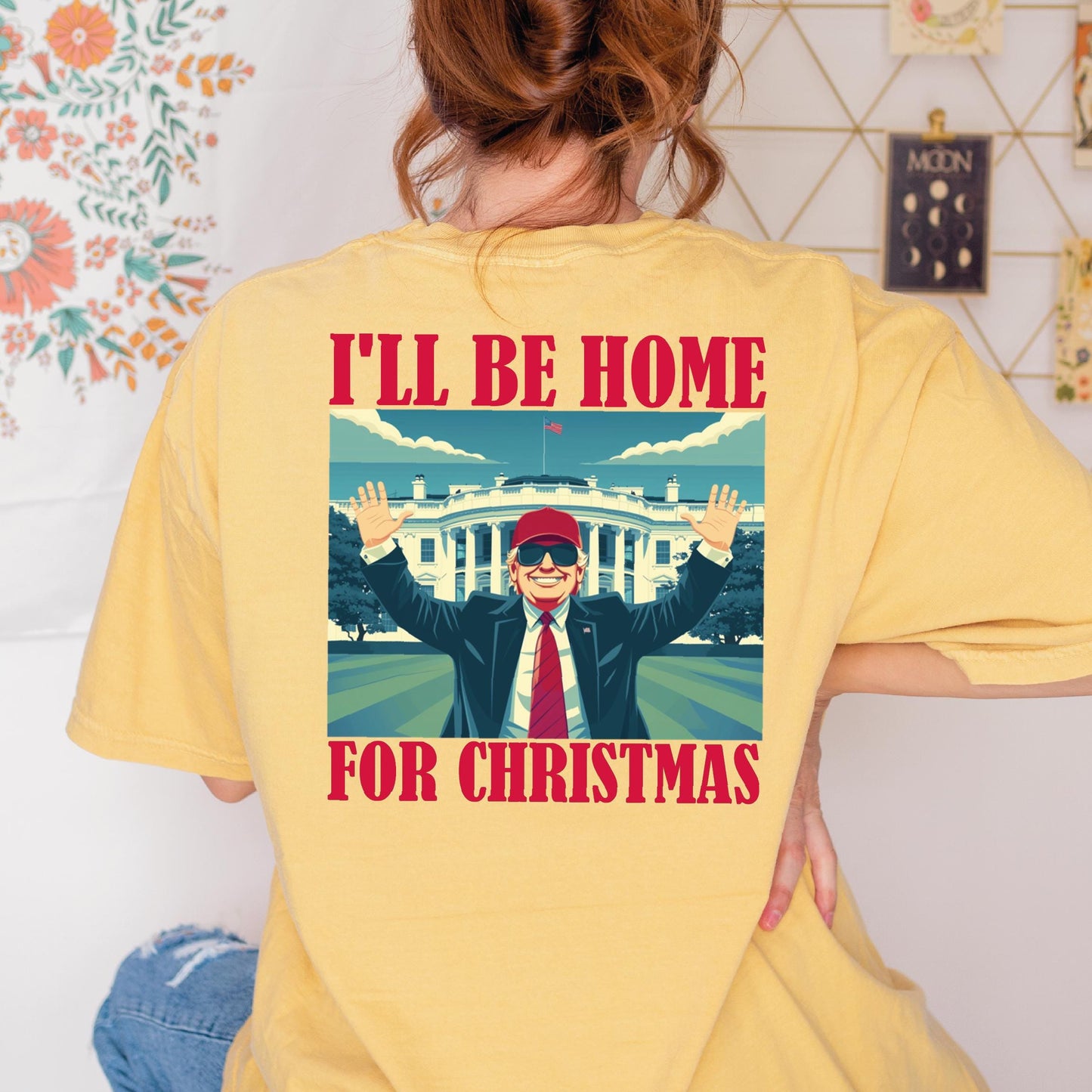 I will be home for Christmas Taking America Back Sweatshirt, Trump Sweatshirt, Trump 'Merica T-shirt,